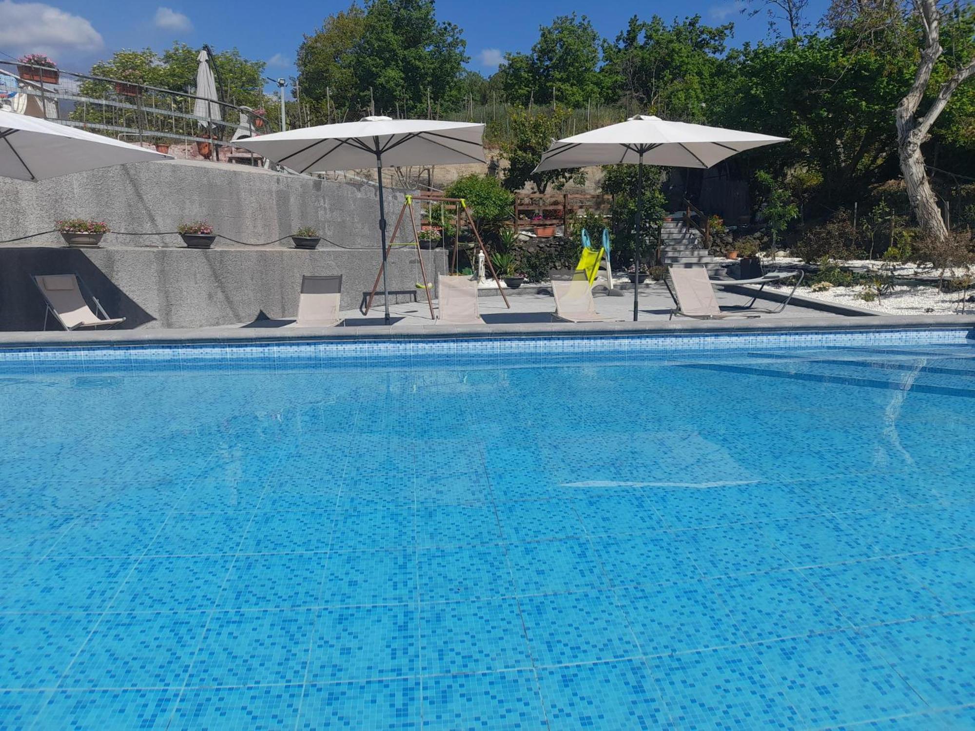 Sikelia Etna House Villa Zafferana Etnea Buitenkant foto