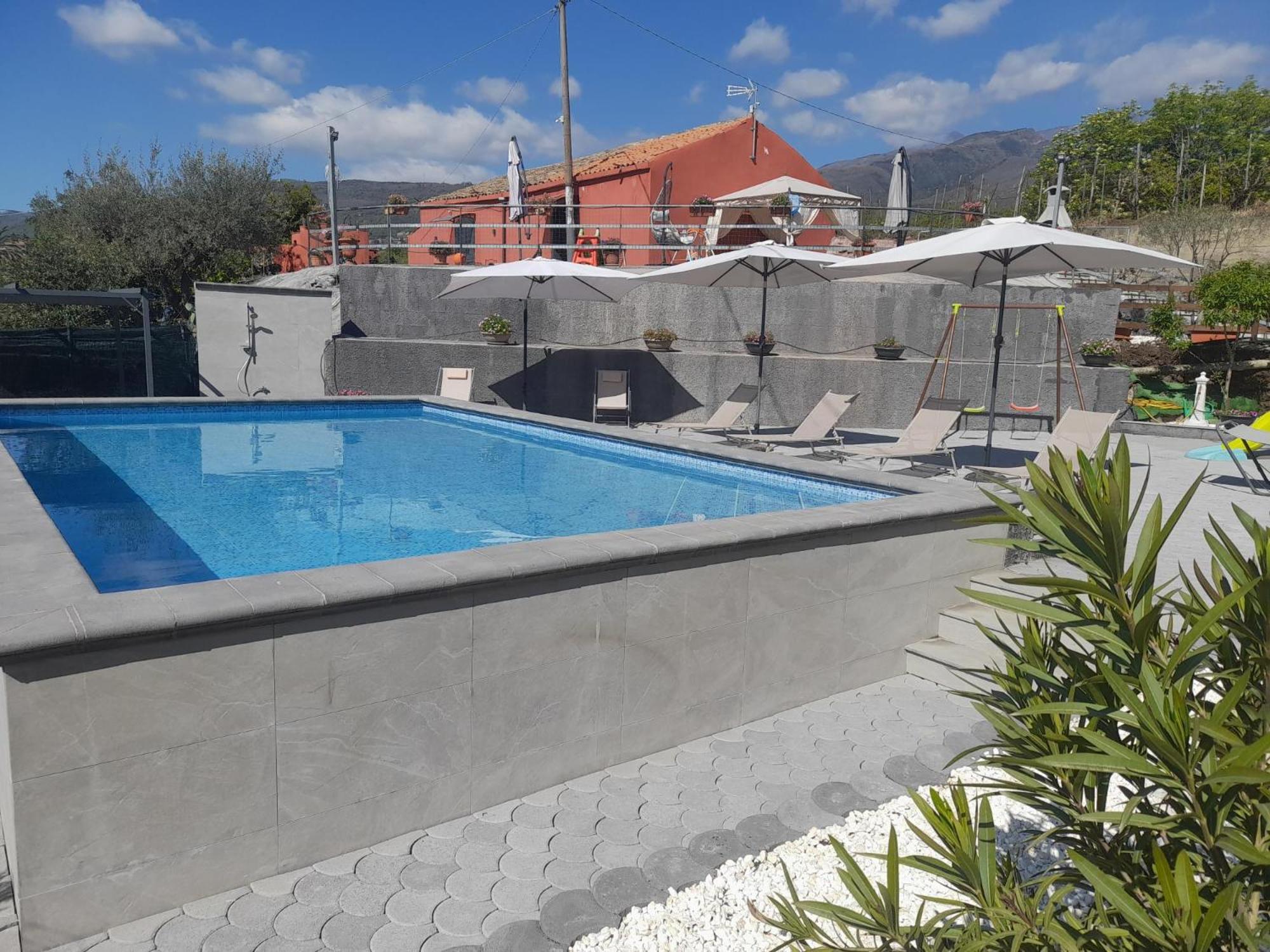 Sikelia Etna House Villa Zafferana Etnea Buitenkant foto