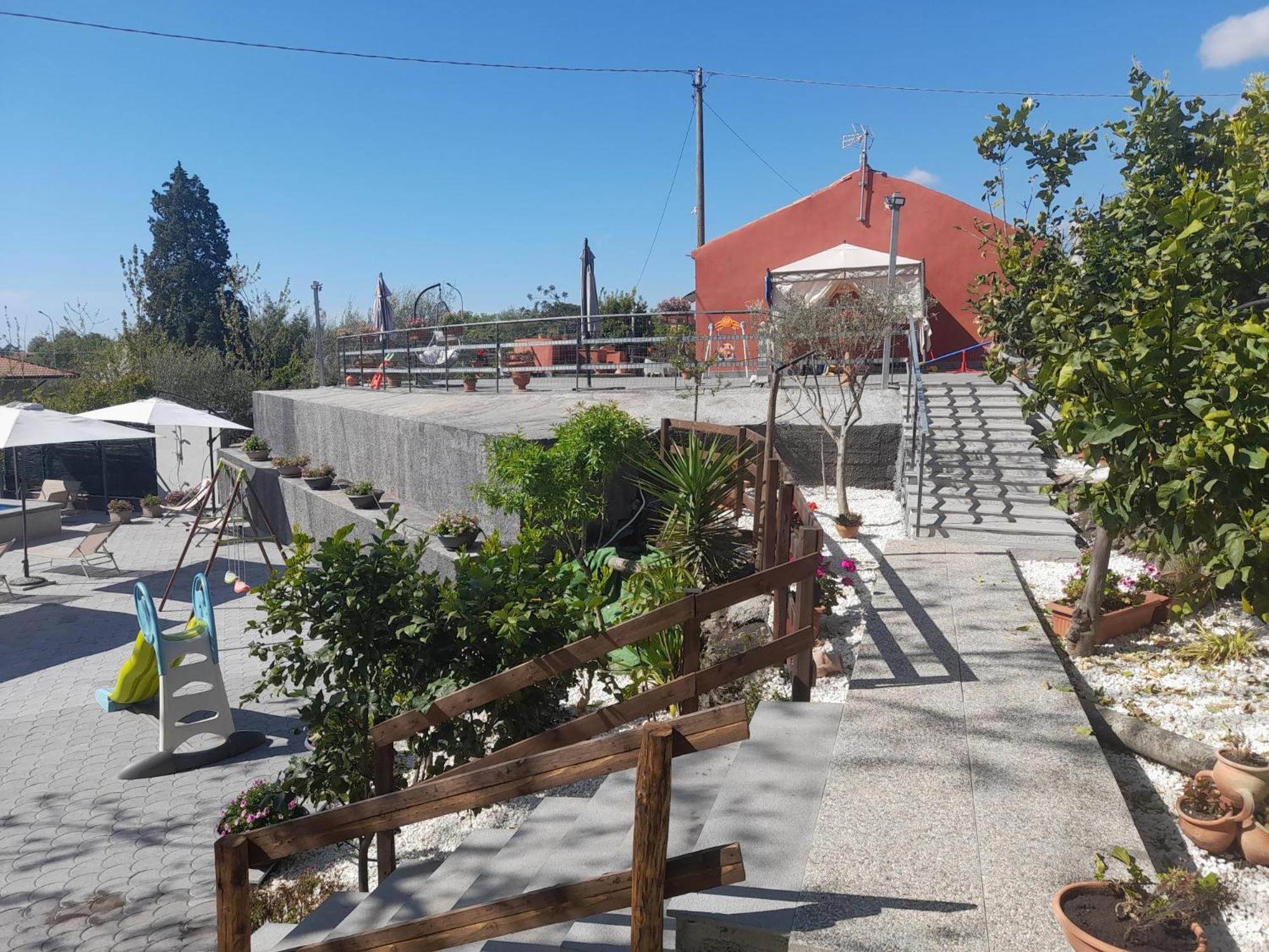 Sikelia Etna House Villa Zafferana Etnea Buitenkant foto