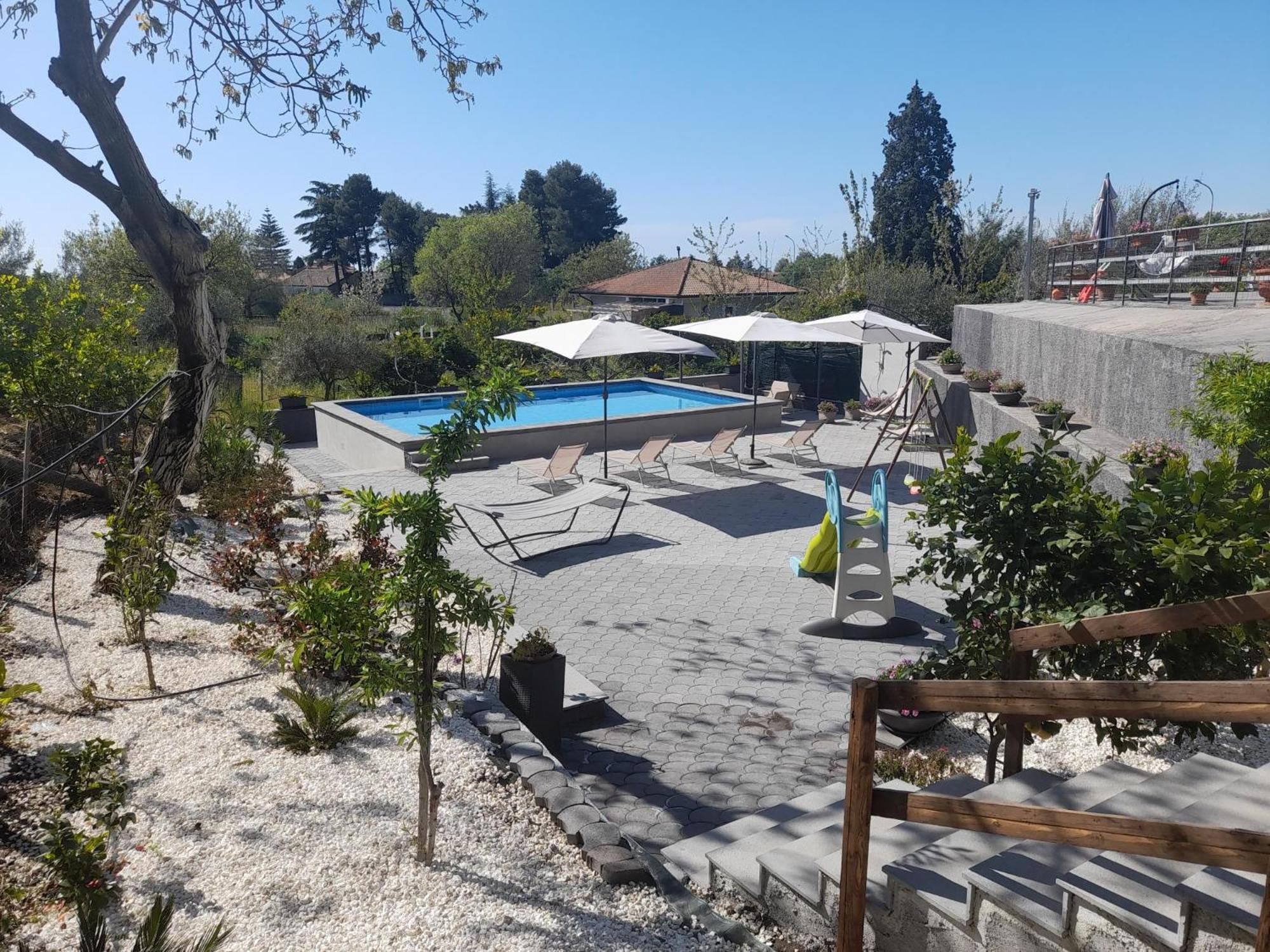 Sikelia Etna House Villa Zafferana Etnea Buitenkant foto